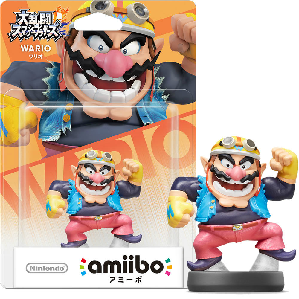 【中古即納】[ACC][WiiU] amiibo(アミーボ) ワリオ(大乱闘スマッシュブラザーズシリーズ) 任天堂(NVL-C-AABC)(20150429)