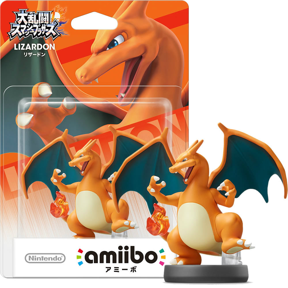 【中古即納】[ACC][WiiU] amiibo(アミーボ) リザードン(大乱闘スマッシュブラザーズシリーズ) 任天堂(NVL-C-AABN)(20150429)