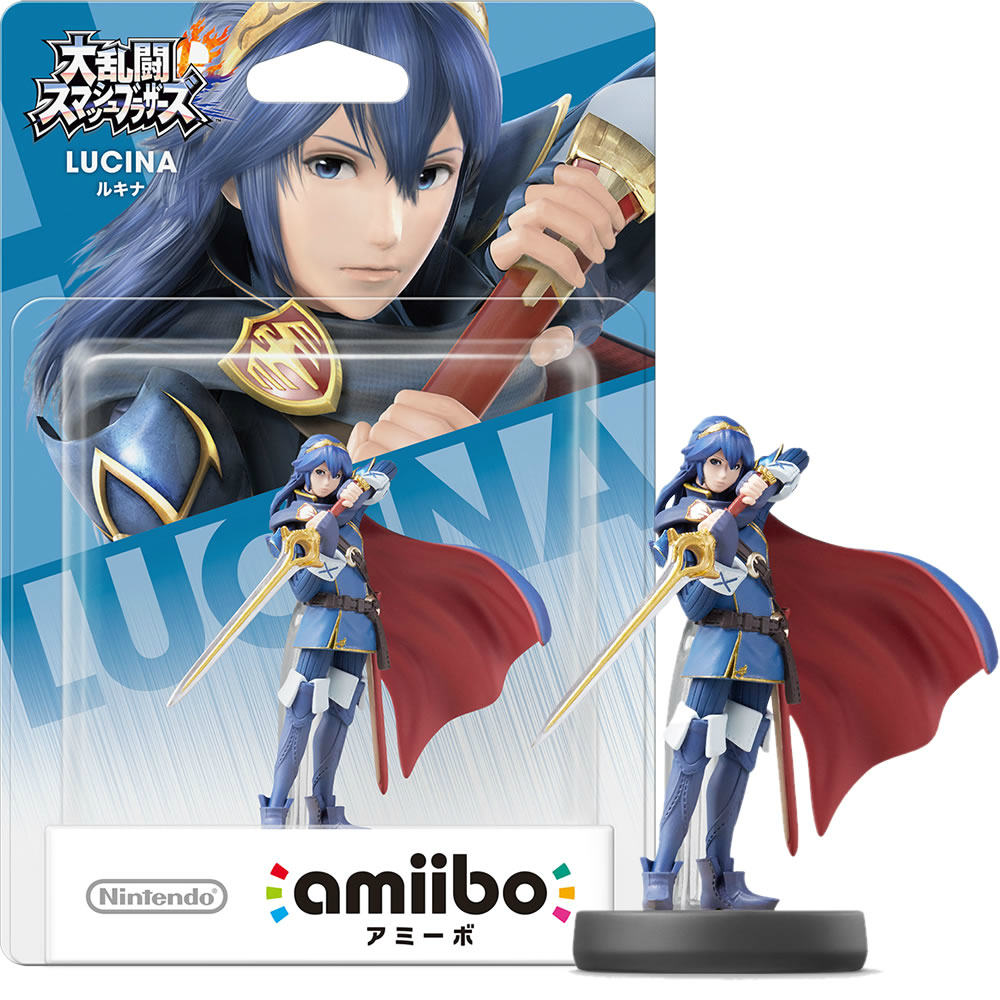 【中古即納】[お得品][表紙説明書なし][ACC][Switch] amiibo ルキナ（大乱闘スマッシュブラザーズシリーズ) 任天堂(NVL-C-AABT)(20150429)