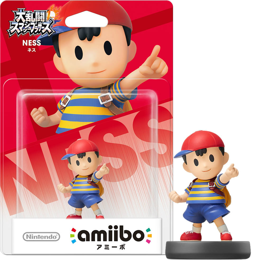 【中古即納】[ACC][WiiU] amiibo(アミーボ) ネス(大乱闘スマッシュブラザーズシリーズ) 任天堂(NVL-C-AABW)(20150429)