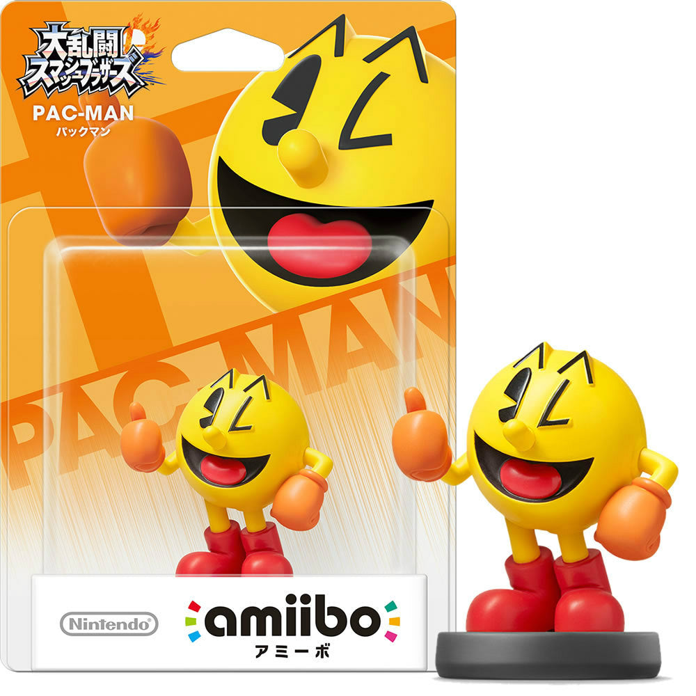 【中古即納】[ACC][WiiU] amiibo(アミーボ) パックマン(大乱闘スマッシュブラザーズシリーズ) 任天堂(NVL-C-AACC)(20150429)