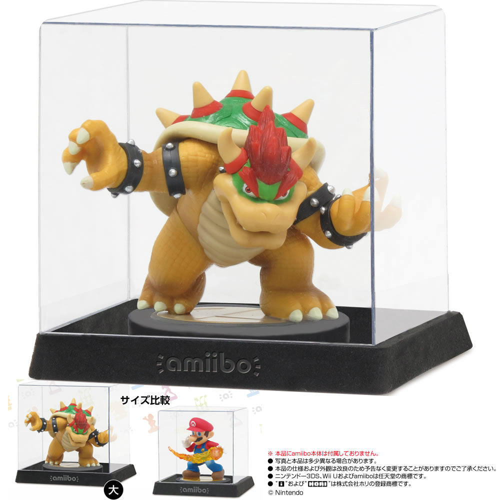 【中古即納】[ACC][WiiU] アミーボ用 amiiboクリアケース 大 ホリ(AMB-005)(20150501)