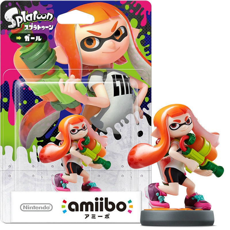 【新品】【お取り寄せ】[ACC][Switch] amiibo(アミーボ) ガール(スプラトゥーンシリーズ) 任天堂(NVL-C-AEAA)(20150528)