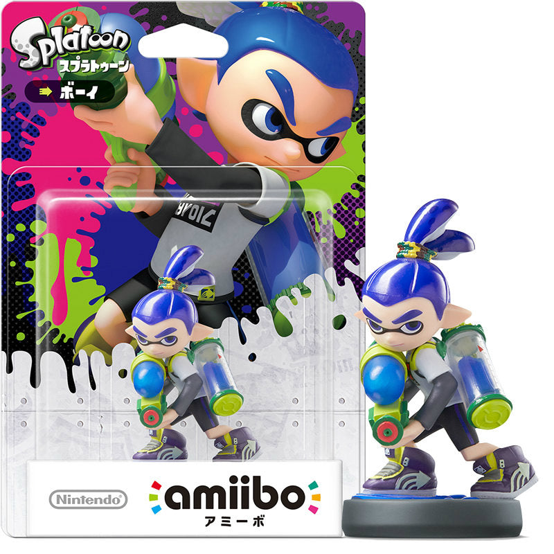 【中古即納】[ACC][Switch] amiibo(アミーボ) ボーイ(スプラトゥーンシリーズ) 任天堂(NVL-C-AEAB)(20150528)