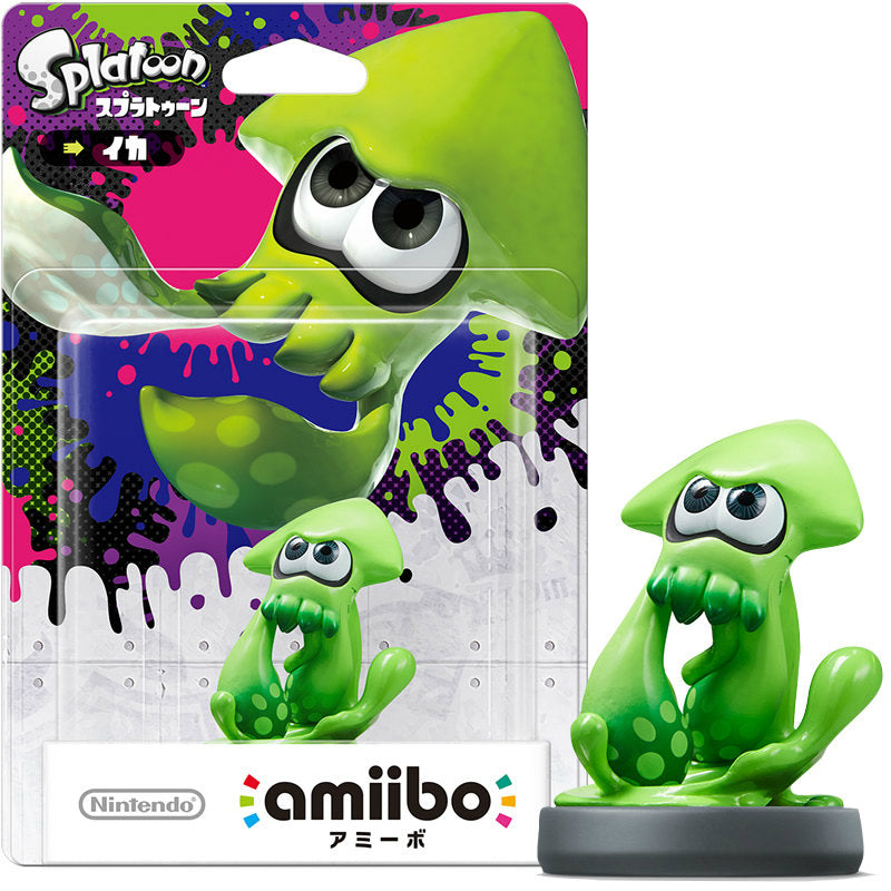 【中古即納】[ACC][Switch] amiibo(アミーボ) イカ(スプラトゥーンシリーズ)　任天堂(NVL-C-AEAC)(20150528)