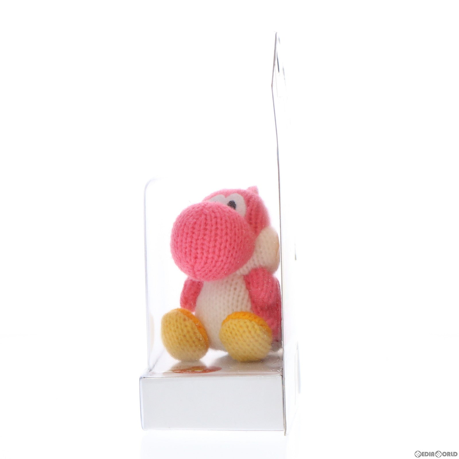 【中古即納】[ACC][WiiU] amiibo(アミーボ) あみぐるみヨッシー ピンク(ヨッシー ウールワールドシリーズ) 任天堂(NVL-C-YAAB)(20150716)