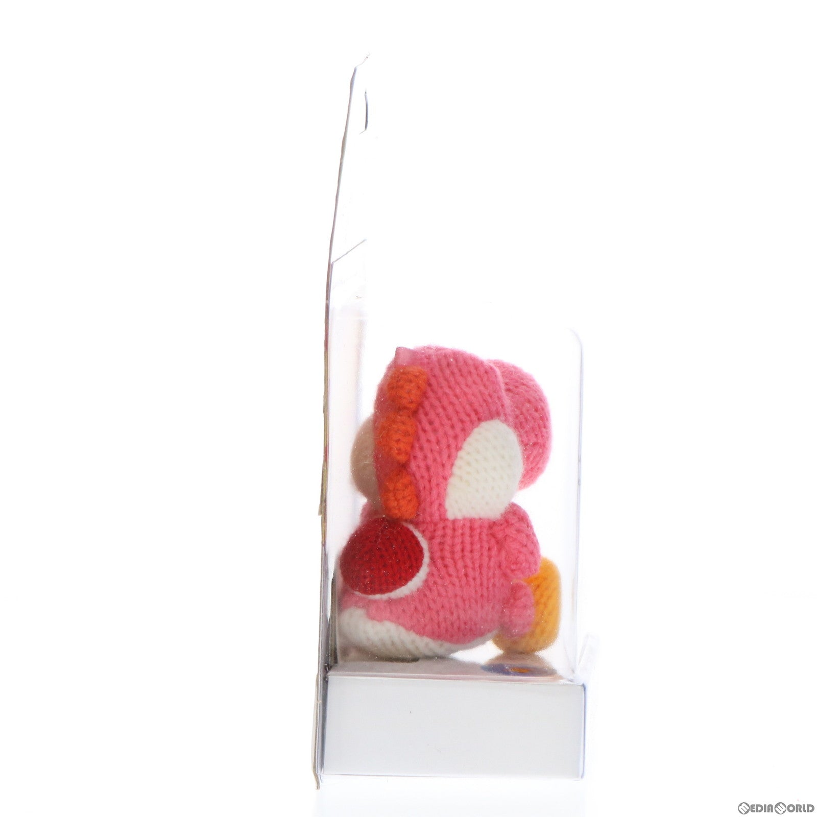 【中古即納】[ACC][WiiU] amiibo(アミーボ) あみぐるみヨッシー ピンク(ヨッシー ウールワールドシリーズ) 任天堂(NVL-C-YAAB)(20150716)