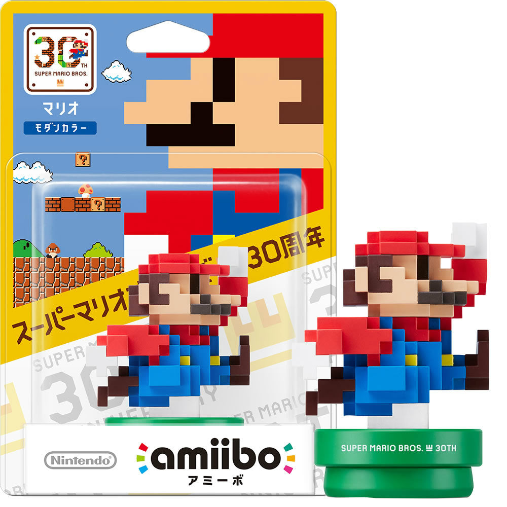 【中古即納】[ACC][WiiU] amiibo(アミーボ) マリオ モダンカラー (SUPER MARIO BROS. 30thシリーズ) 任天堂(NVL-C-AFAB)(20150910)