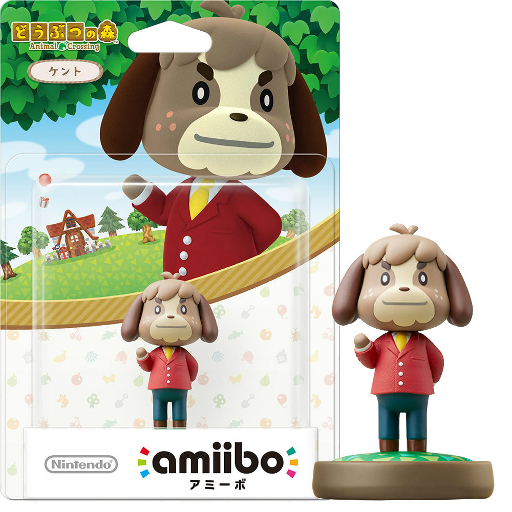 【新品即納】[ACC][Switch] amiibo(アミーボ) ケント(どうぶつの森シリーズ) 任天堂(NVL-C-AJAE) (20151121)