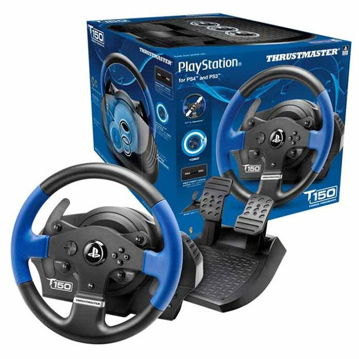 【中古即納】[ACC][PS4] T150 Force Feedback Racing Wheel(フォースフィードバックレーシングホイール) for PlayStation4/PlayStation3 MSY(4160640)(20151225)