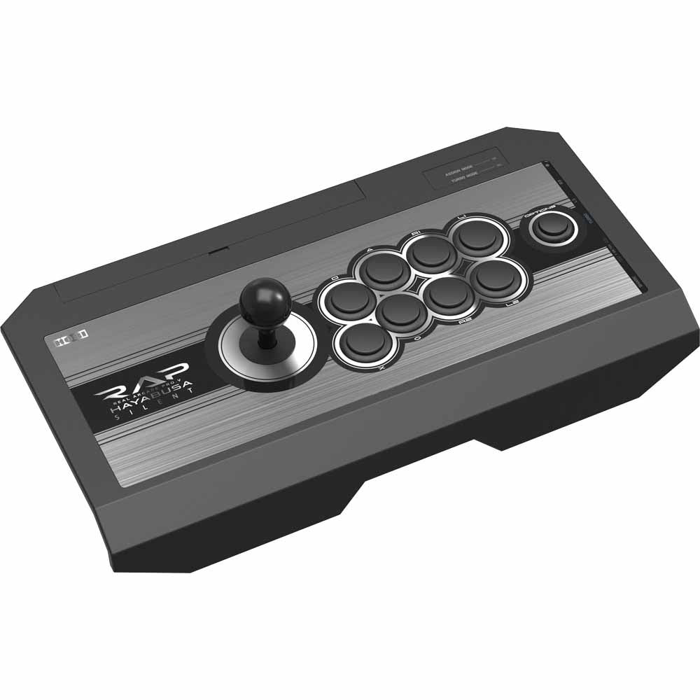 【中古即納】[ACC][PS4] リアルアーケードPro.V サイレントHAYABUSA(リアルアーケードプロVサイレントハヤブサ) for PlayStation4/PlayStation3/PC ホリ(PS4-047)(20151201)