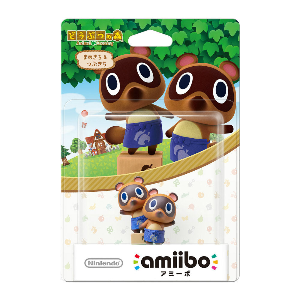 【新品即納】[ACC][Switch] amiibo(アミーボ) まめきち&つぶきち(どうぶつの森シリーズ) 任天堂(NVL-C-AJAQ) (20160324)