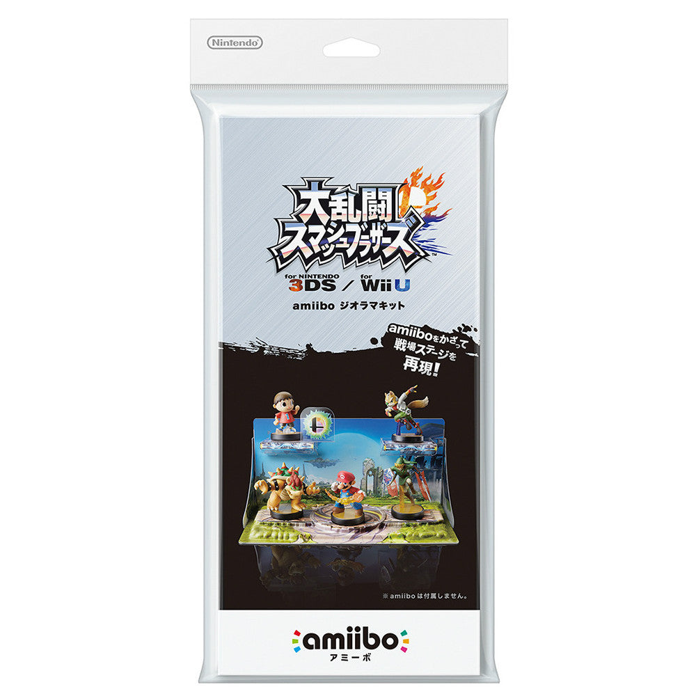 【中古即納】[ACC][WiiU] アミーボ用 amiiboジオラマキット 大乱闘スマッシュブラザーズ 任天堂(NVL-A-JKAB)(20160428)