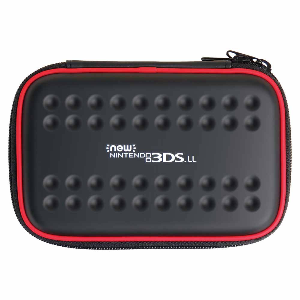 【中古即納】[ACC][3DS] タフポーチ for Newニンテンドー3DS LL ブラック×レッド HORI(3DS-481)(20160716)