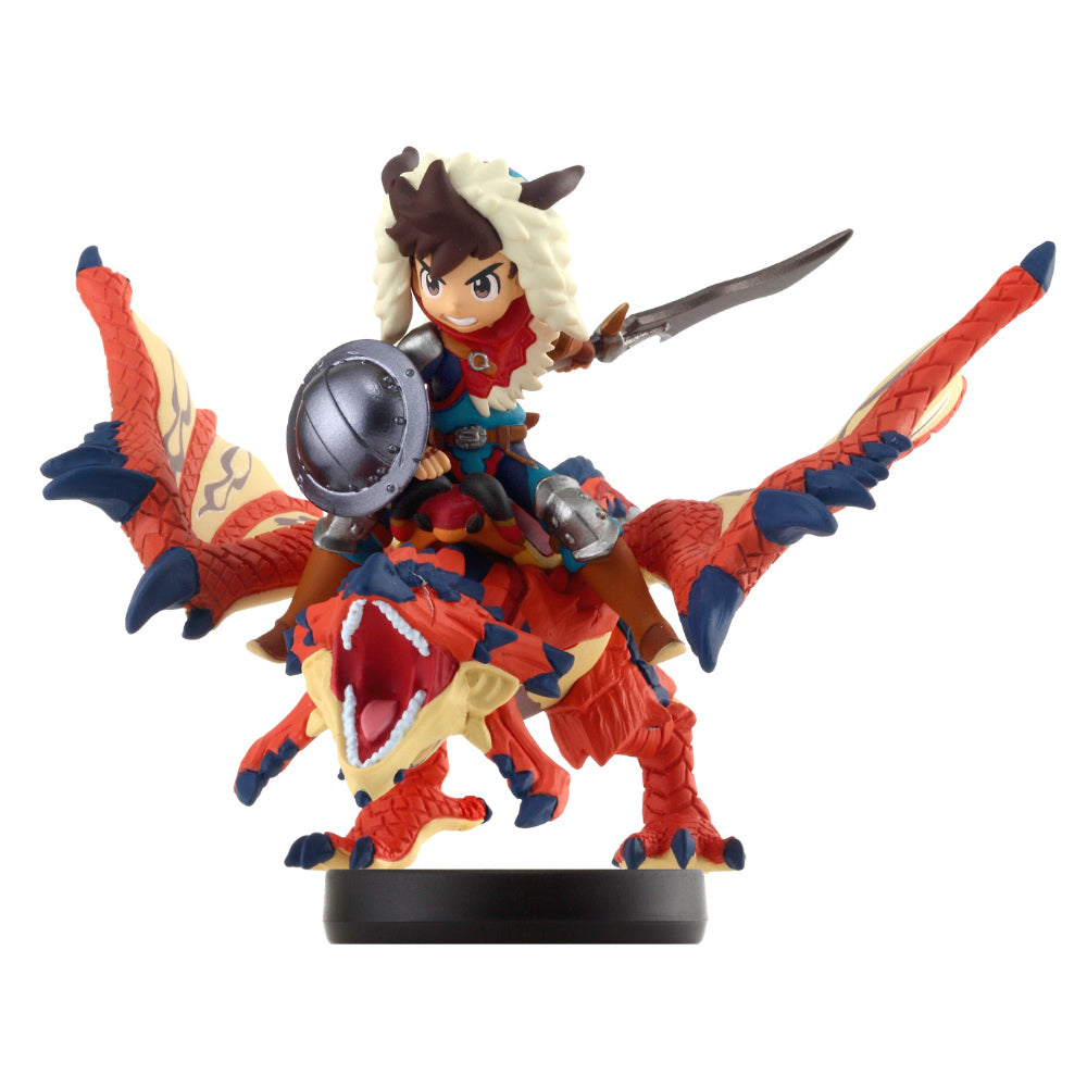 【中古即納】[ACC][3DS] amiibo(アミーボ) 隻眼のリオレウス&ライダー(男の子) モンスターハンター ストーリーズ カプコン(CSZ-2865MH1800)(20161008)