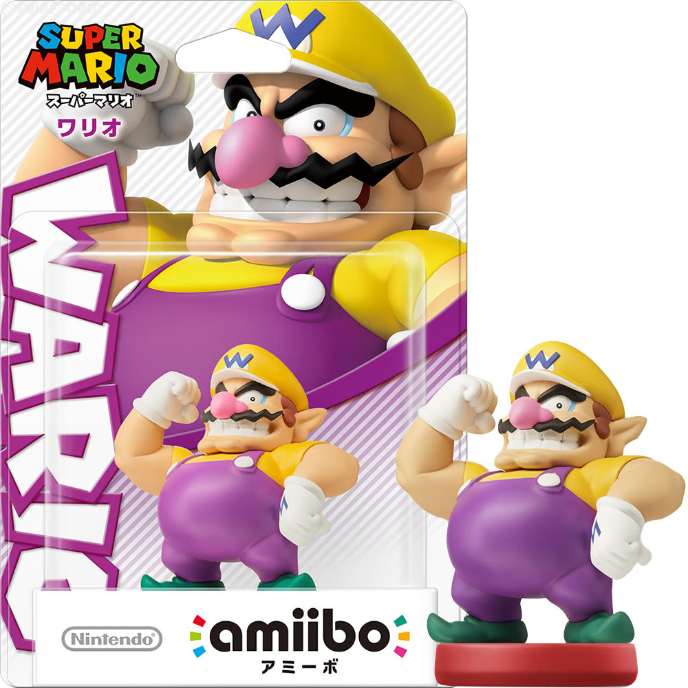 【新品】【お取り寄せ】[ACC][WiiU] amiibo(アミーボ) ワリオ(スーパーマリオシリーズ) 任天堂(NVL-C-ABAK)(20161020)