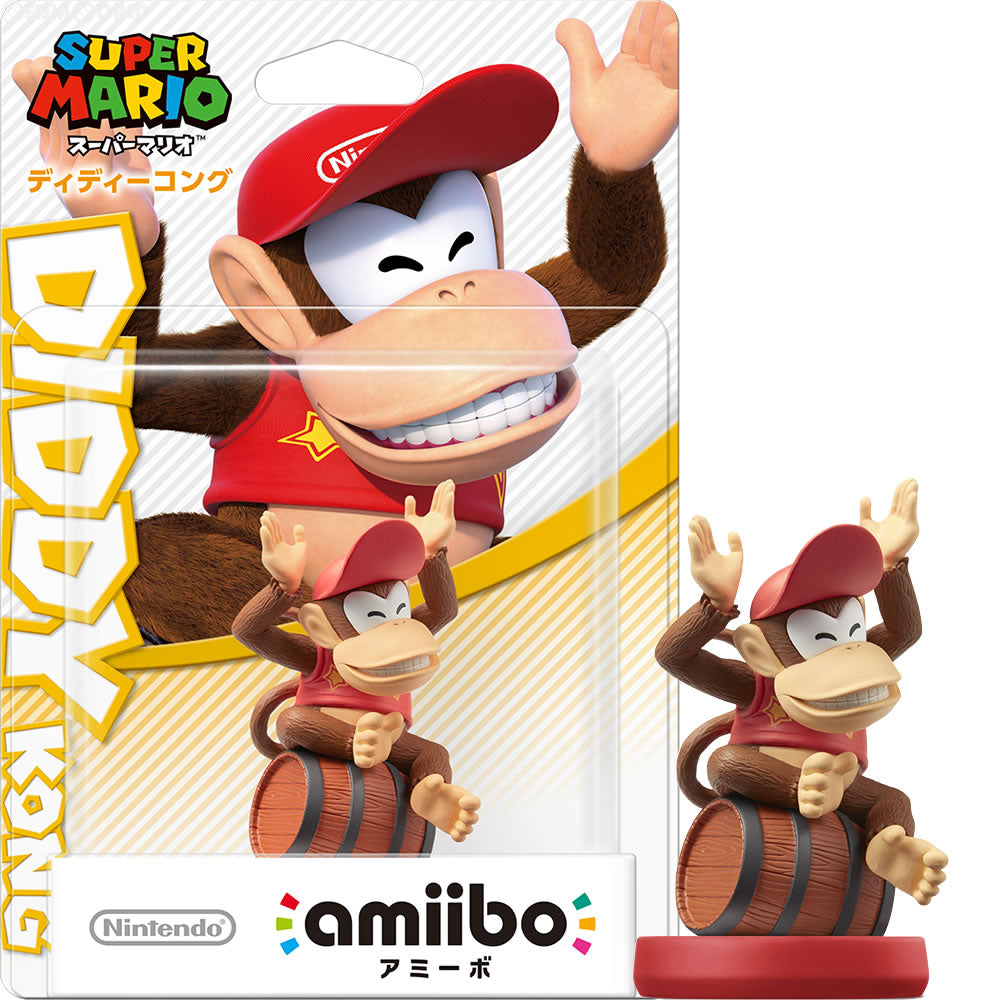 【新品】【お取り寄せ】[ACC][WiiU] amiibo(アミーボ) ディディーコング(スーパーマリオシリーズ) 任天堂(NVL-C-ABAM)(20161020)
