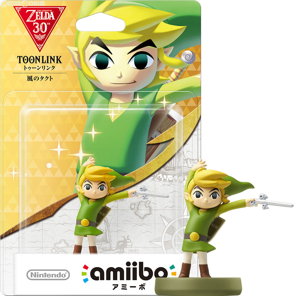 【新品即納】[ACC][Switch] amiibo(アミーボ) トゥーンリンク【風のタクト】(ゼルダの伝説シリーズ) 任天堂(NVL-C-ABAG) (20161201)