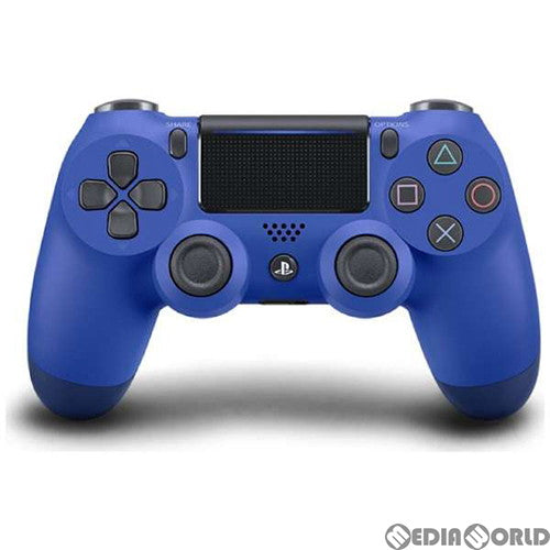 【中古即納】[お得品][表紙説明書なし][ACC][PS4] ワイヤレスコントローラー DUALSHOCK4(デュアルショック4) ウェイブ・ブルー SIE(CUH-ZCT2J12)(20161110)