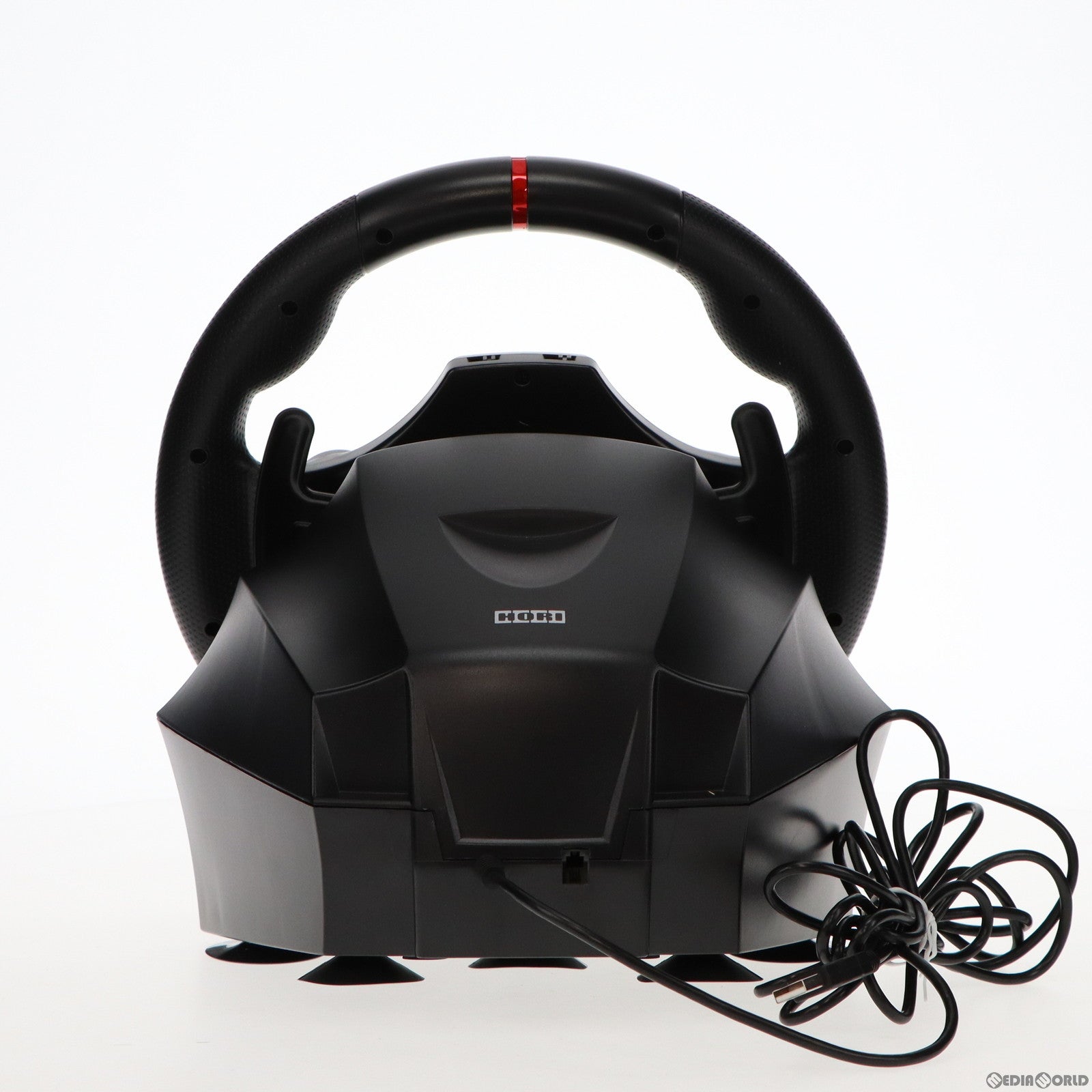 【中古即納】[お得品][表紙説明書なし][ACC][PS4] Racing Wheel Apex(レーシングホイールエイペックス) for PlayStation4/PlayStation3/PC HORI(PS4-052)(20161001)