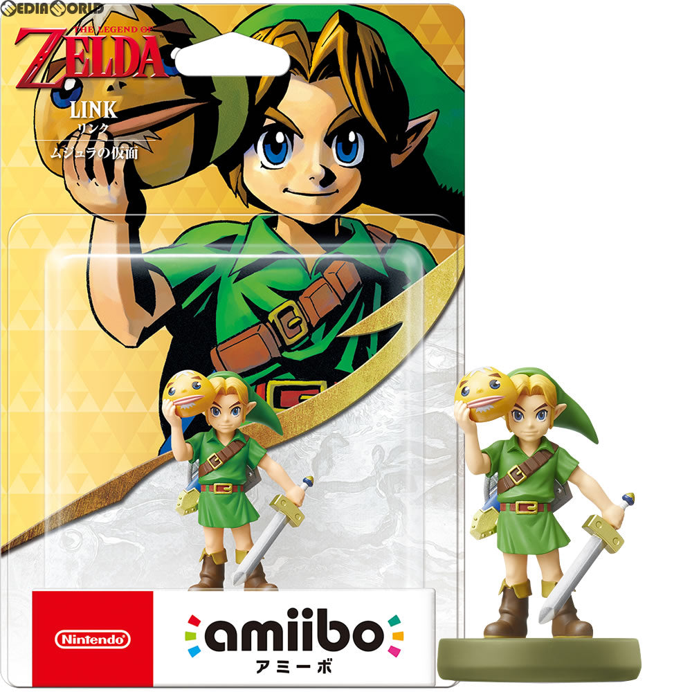 【新品】【お取り寄せ】[ACC][Switch] amiibo(アミーボ) リンク【ムジュラの仮面】(ゼルダの伝説シリーズ) 任天堂(NVL-C-AKAC)(20170622)