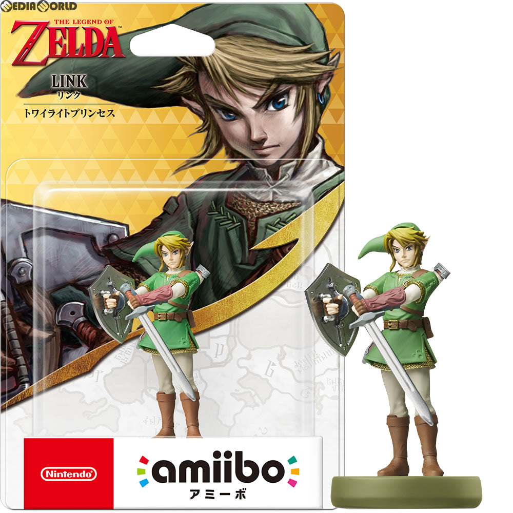 【新品即納】[ACC][Switch] amiibo(アミーボ) リンク【トワイライトプリンセス】(ゼルダの伝説シリーズ) 任天堂(NVL-C-AKAD) (20170622)