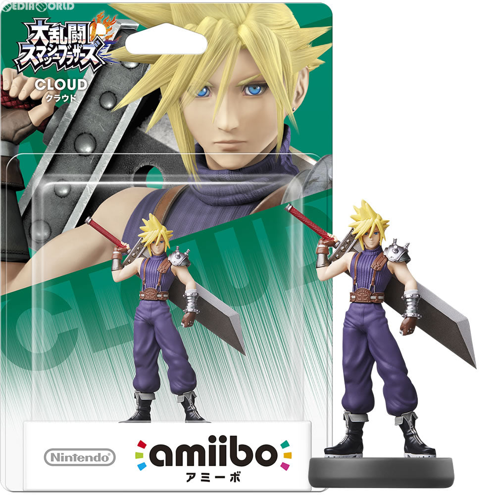 【中古即納】[ACC][Switch] amiibo(アミーボ) クラウド(大乱闘スマッシュブラザーズシリーズ) 任天堂(NVL-C-AACK)(20170721)