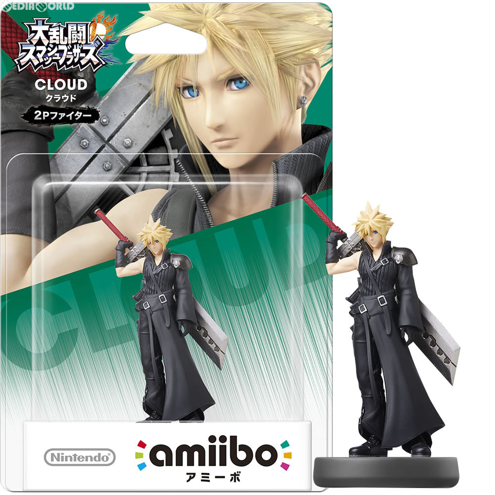 【中古即納】[ACC][Switch] amiibo(アミーボ) クラウド【2Pファイター】(大乱闘スマッシュブラザーズシリーズ) 任天堂(NVL-C-AACN)(20170721)