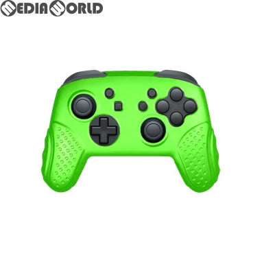 【新品】【お取り寄せ】[ACC][Switch] Switch(スイッチ) Proコントローラ用 シリコンプロテクト(グリーン) アンサー(ANS-SW029GR)(20170630)