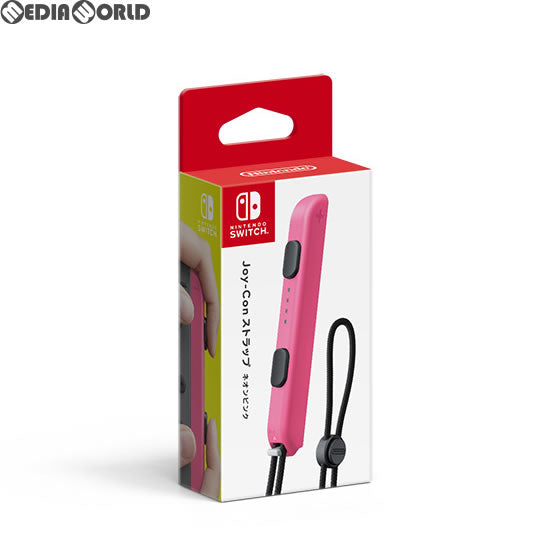 【中古即納】[ACC][Switch] ジョイコン Joy-Conストラップ ネオンピンク 任天堂(HAC-A-JATPB)(20170721)