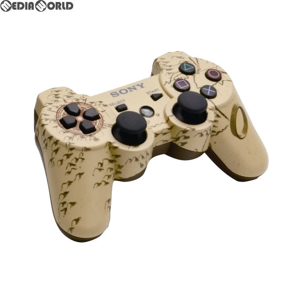 【中古即納】[ACC][PS3] ワイヤレスコントローラ(DUALSHOCK3) アンチャーテッド -砂漠に眠るアトランティス- オリジナルモデル SCE(CEJH-15016)(20111102)