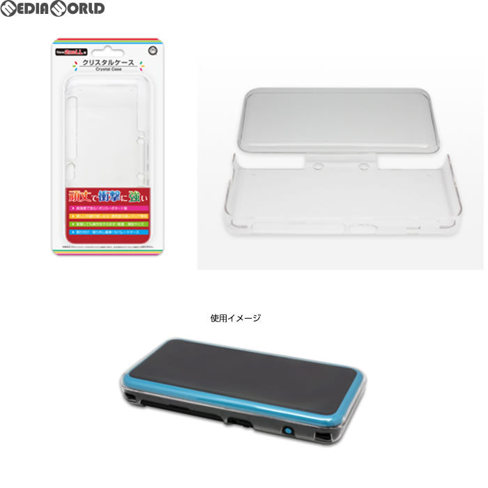 【新品】【お取り寄せ】[ACC][3DS] クリスタルケース(New2DSLL用) コロンバスサークル(CC-2LCCA-CL)(20171010)