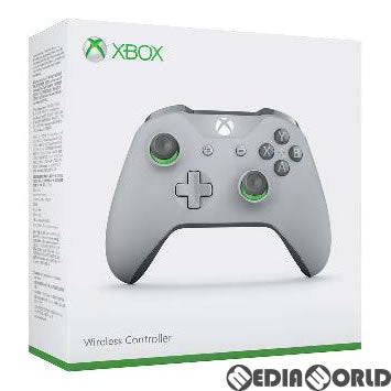 【中古即納】[ACC][XboxOne] Xbox ワイヤレス コントローラー(グレー/グリーン) 日本マイクロソフト(WL3-00062)(20170928)
