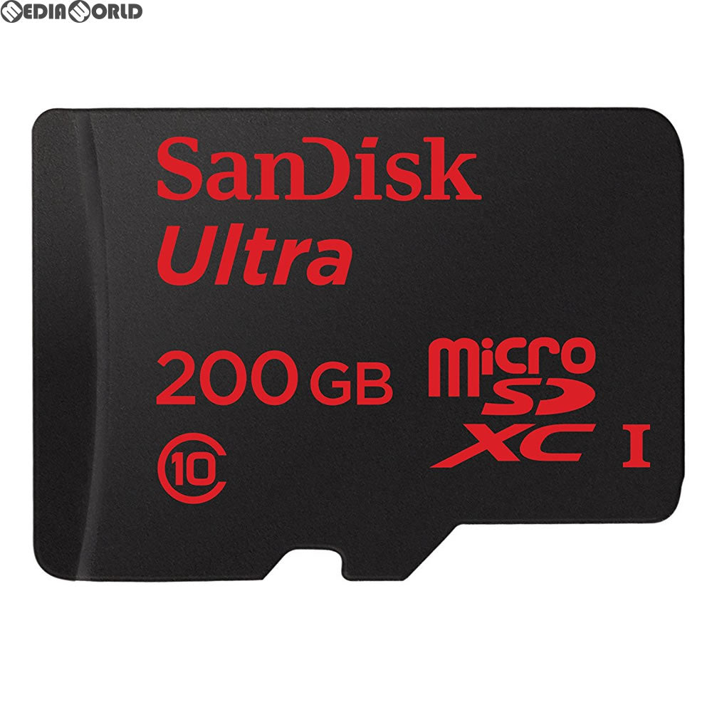 【中古即納】[ACC][Switch] SanDisk ウルトラ プレミアムエディション microSDXC UHS-I カード 200GB サンディスク(SDSDQUE-200G)(20170531)