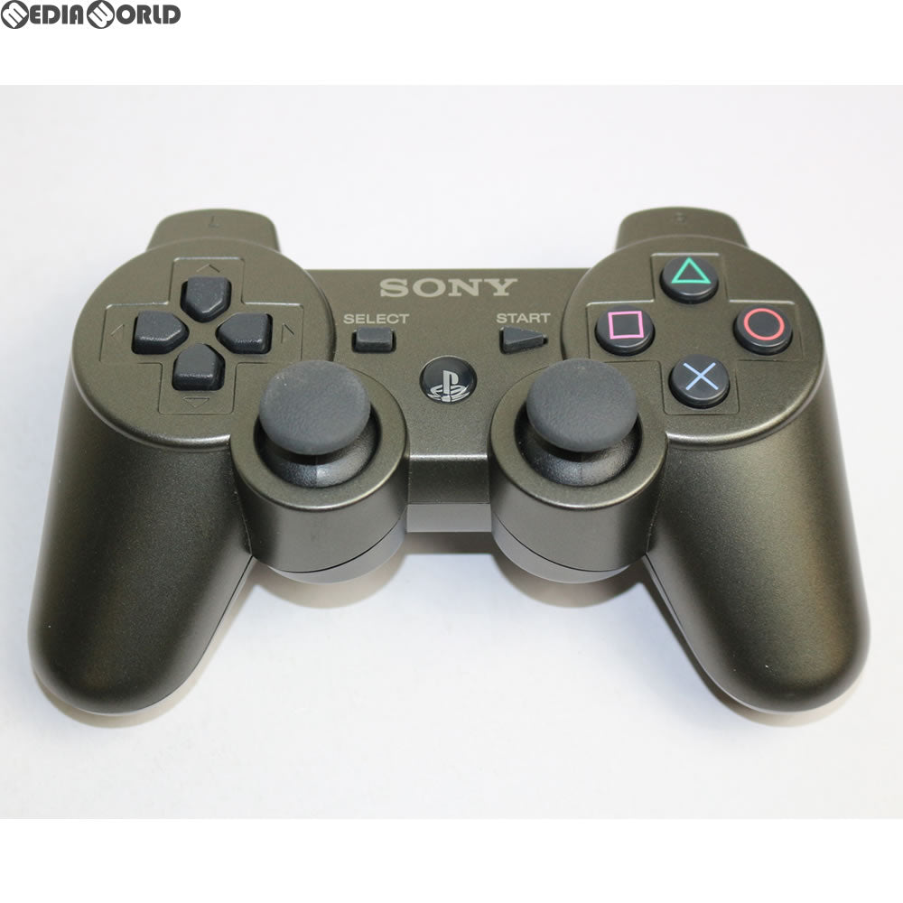 【中古即納】[ACC][PS3] ワイヤレスコントローラー デュアルショック3(DUALSHOCK3) MGS4オリジナルカラーモデル【鋼 -HAGANE-】 コナミデジタルエンタテインメント(VT008-J1)(20080612)