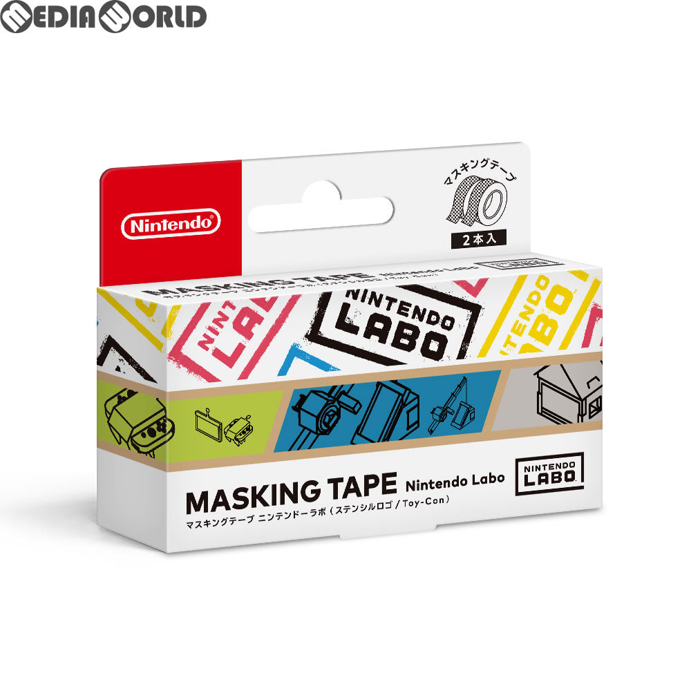 【中古即納】[ACC][Switch] Nintendo Labo(ニンテンドーラボ) マスキングテープ　Nintendo Labo(ステンシルロゴ/Toy-Con) 任天堂販売(NSL-0014)(20180420)