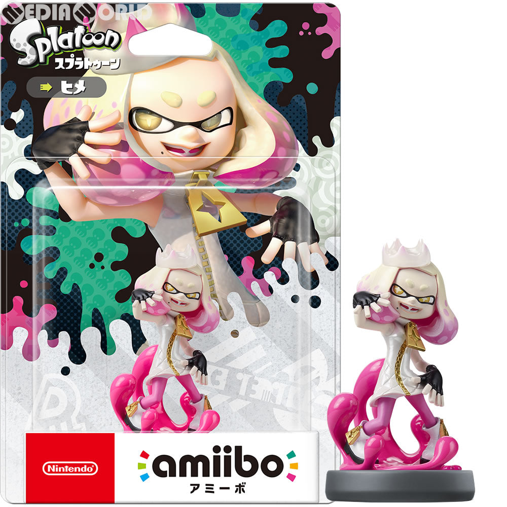 【中古即納】[お得品][表紙説明書なし][ACC][Switch] amiibo(アミーボ) ヒメ(スプラトゥーンシリーズ) 任天堂(NVL-C-AEAM)(20180713)