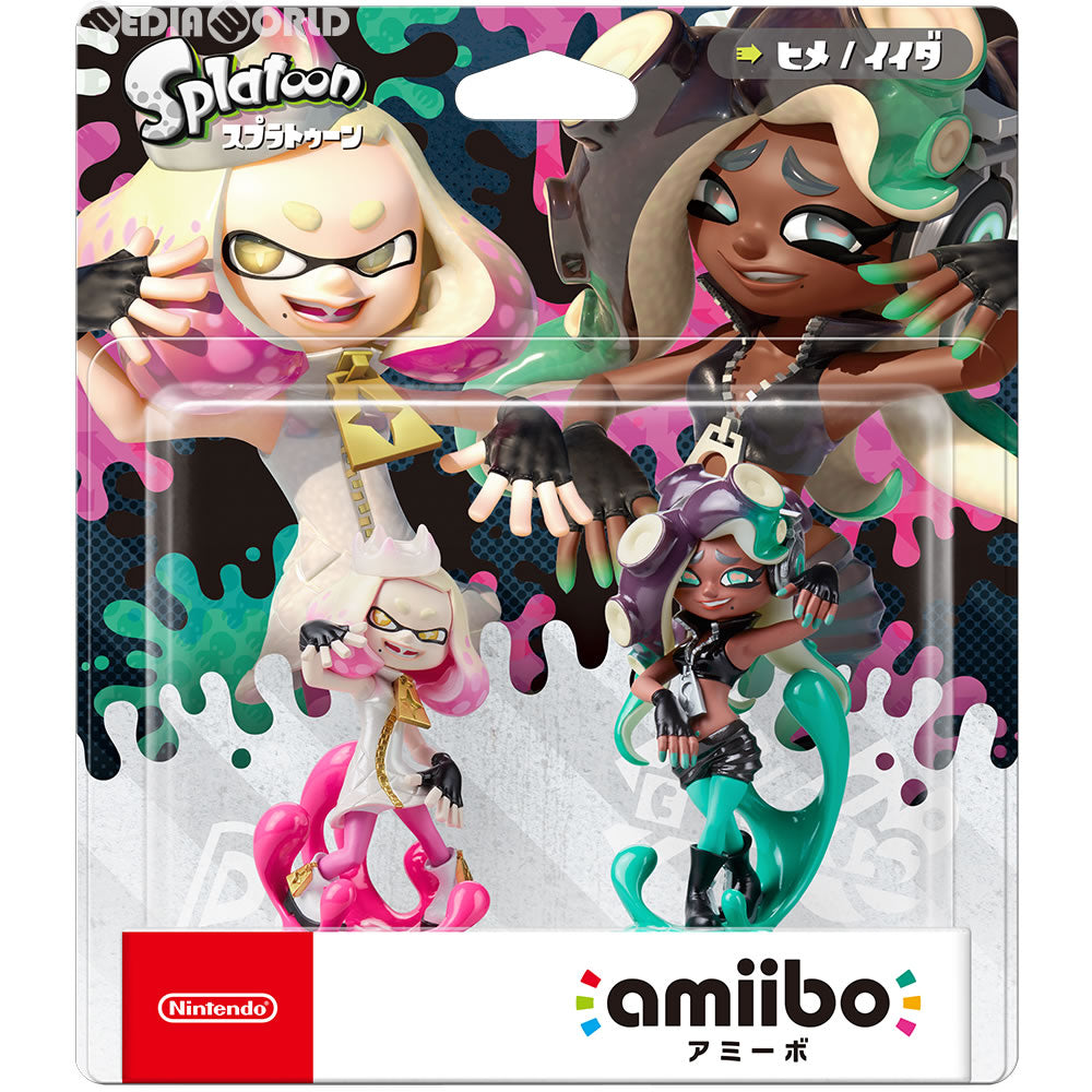 【中古即納】[ACC][Switch] amiibo(アミーボ) テンタクルズセット[ヒメ/イイダ](スプラトゥーンシリーズ) 任天堂(NVL-E-AE2D)(20180713)
