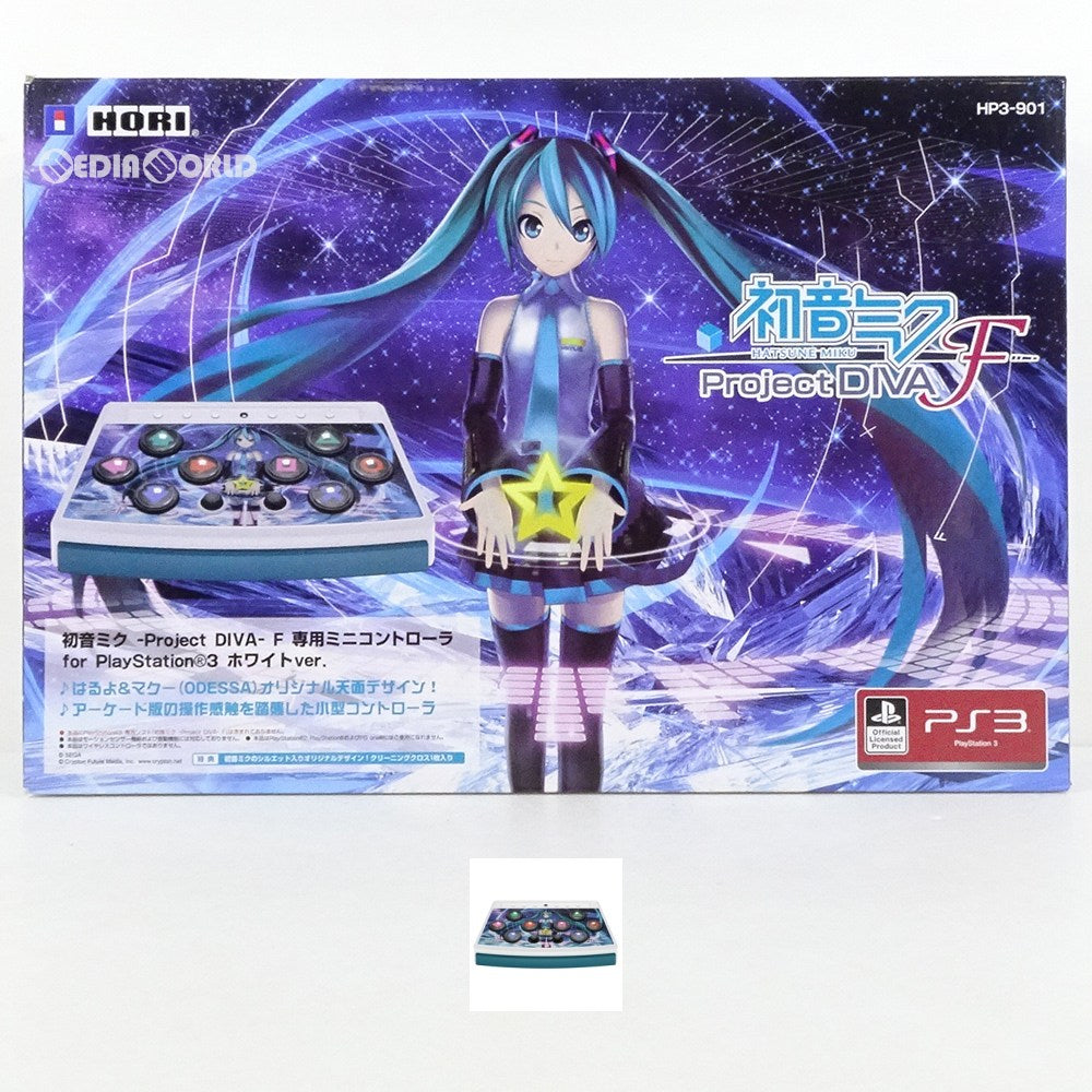 【中古即納】[ACC][PS3] Amazon.co.jp限定 初音ミク -Project DIVA- F 専用ミニコントローラ for Playstation3 ホワイトver. ソニーライセンス商品 HORI(HP3-901)(20130307)