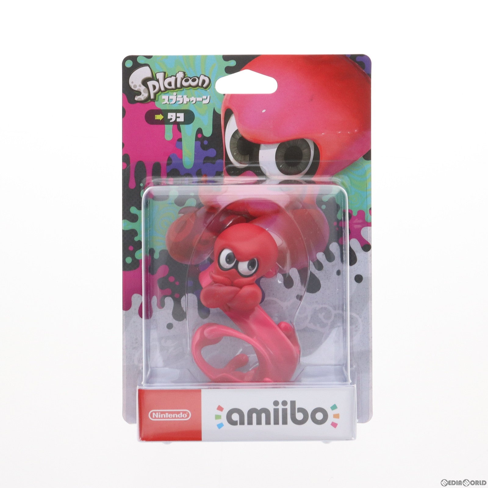 【中古即納】[ACC][Switch] amiibo(アミーボ) タコ(スプラトゥーンシリーズ) 任天堂(NVL-C-AEAR)(20181109)