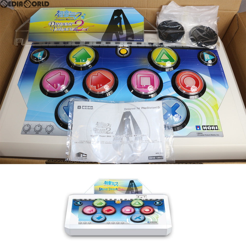 【中古即納】[ACC][PS3] 初音ミク -Project DIVA- ドリーミーシアター2nd 専用コントローラ HORI(HP3-104)(20110901)