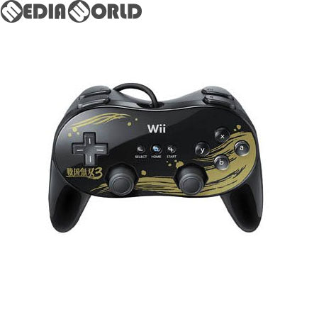 【中古即納】[お得品][表紙説明書なし][ACC][Wii] 戦国無双3 特製クラシックコントローラPRO コーエー(RVL-R-S59J)(20091203)