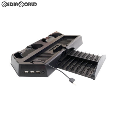 【新品】【お取り寄せ】[ACC][PS4] PS4用 マルチスタンド ALL Models(ブラック) アンサー(ANS-PF060BK)(20180920)