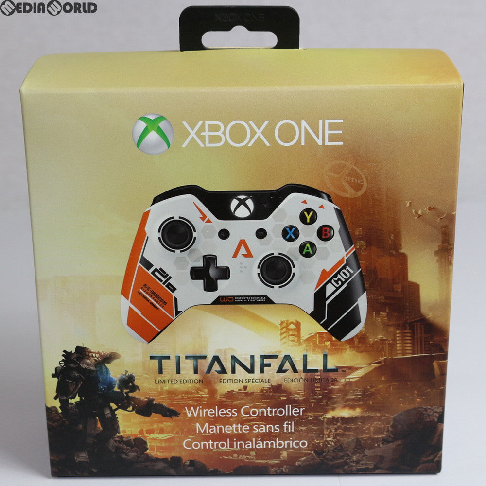 【中古即納】[ACC][XboxOne] Xbox One Wireless Controller(ワイヤレス コントローラー) Titanfall(タイタンフォール) Limited Edition Microsoft(海外版)(J72-00011)(20140311)
