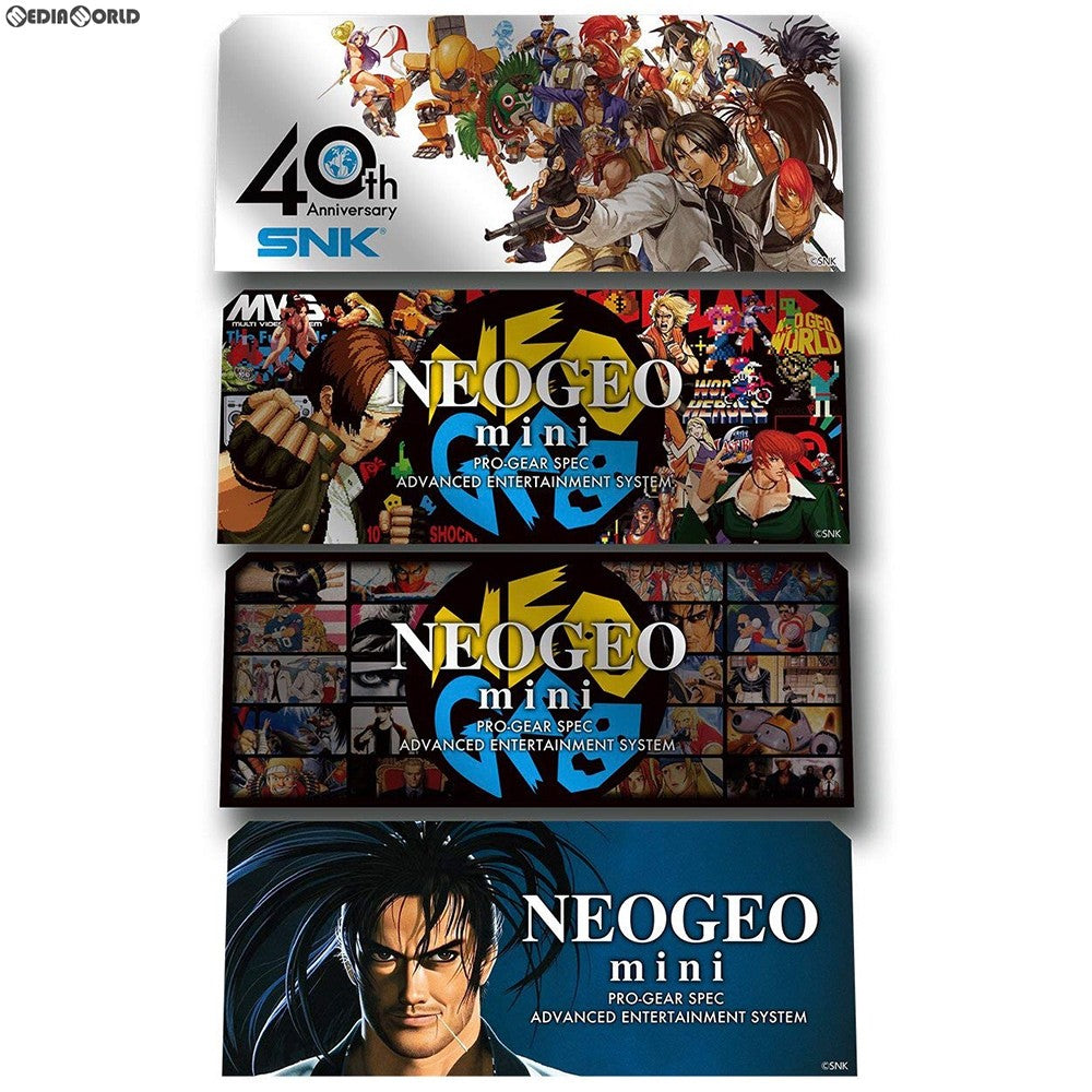 【新品】【お取り寄せ】[ACC][NG] (再販)NEOGEO mini(ネオジオ ミニ) キャラクターステッカー(4枚セット) SNK(20180724)