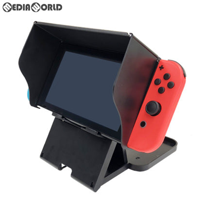 【新品】【お取り寄せ】[ACC][Switch] Switch用(スイッチ用) バイザースタンド ブラック アンサー(ANS-SW068BK)(20181102)
