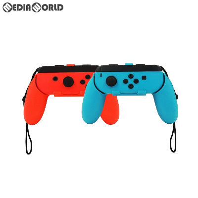 【新品】【お取り寄せ】[ACC][Switch] Switchジョイコン用(スイッチジョイコン用) プレイアップグリップ(レッド&ブルー) アンサー(ANS-SW069RB)(20181130)