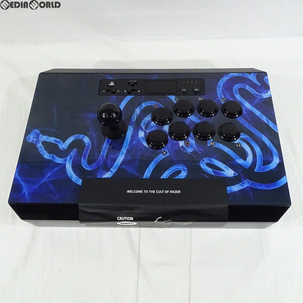 【中古即納】[お得品][表紙説明書なし][ACC][PS4] Razer Panthera Arcade Stick(レイザー パンテラ アーケード スティック) for Playstation 4 Razer(RZ06-01690100-R3J1)(20170728)
