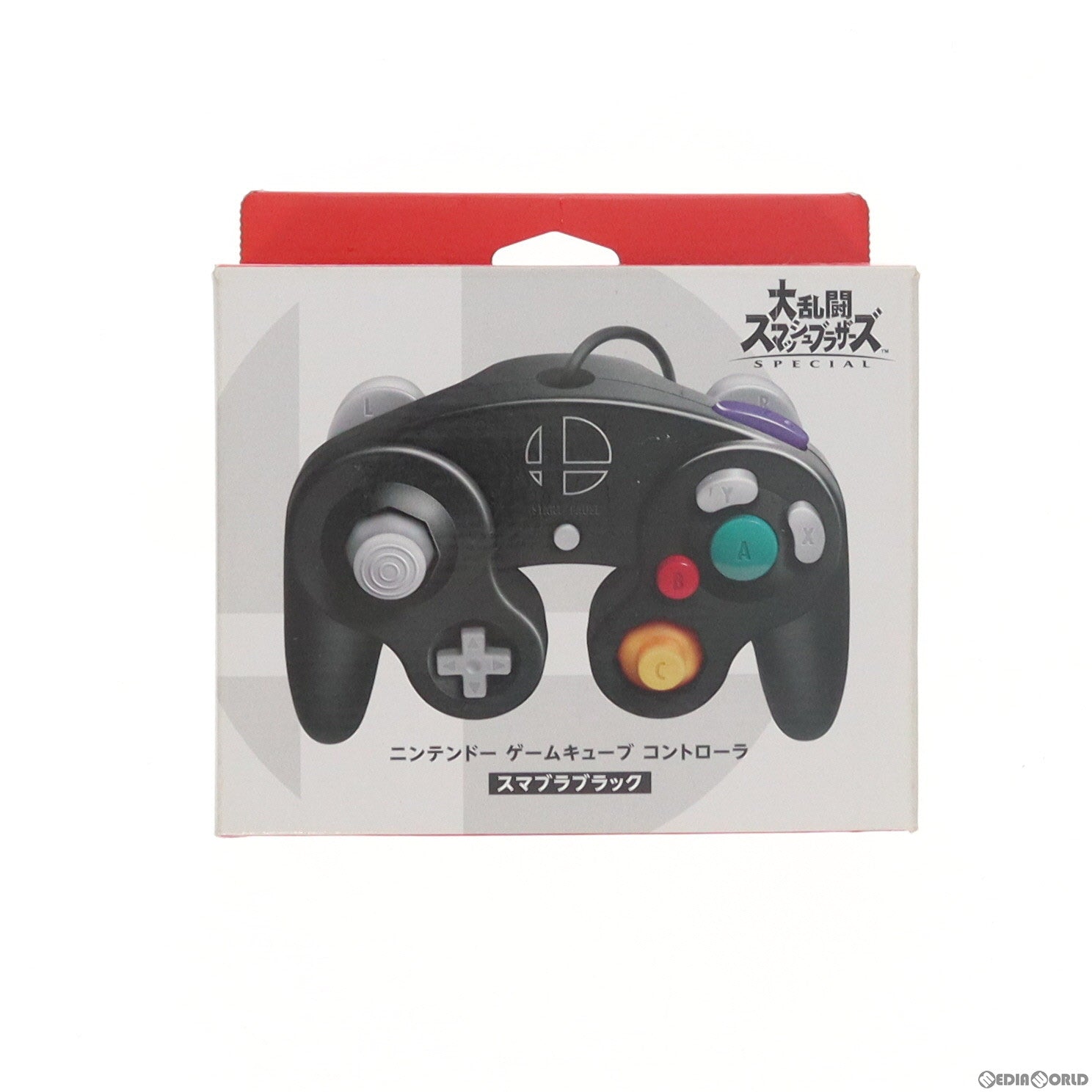 【中古即納】[お得品][表紙説明書なし][ACC][Switch] ニンテンドー ゲームキューブ コントローラ スマブラブラック 任天堂(HAC-A-GCCKE)(20181116)