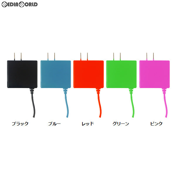【新品】【お取り寄せ】[ACC][Switch] Switch用(スイッチ用) カラフルACアダプタ(ブルー) アンサー(ANS-SW070BL)(20181231)